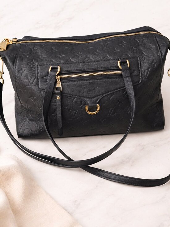 Louis Vuitton Handbags - Louis Vuitton Lumineuse PM Empreinte Leather Noir